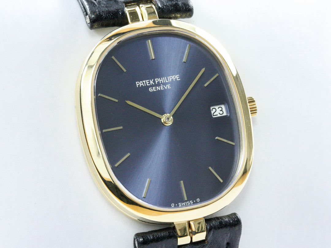 3930_Patek_Philippe_Elllipse_18k_GGold_Blue_Dial_Leather_18k_GGold_Clasp_Serial_2821XXX_3