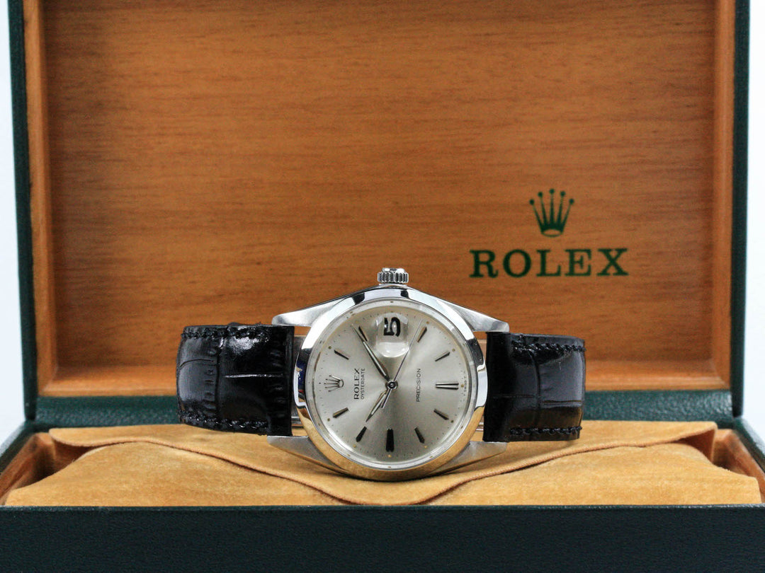 6694_RLX_Oysterdate_34mm_Handwinding_Stahl_Leder_Serial_1074XXX_Year_1964_0