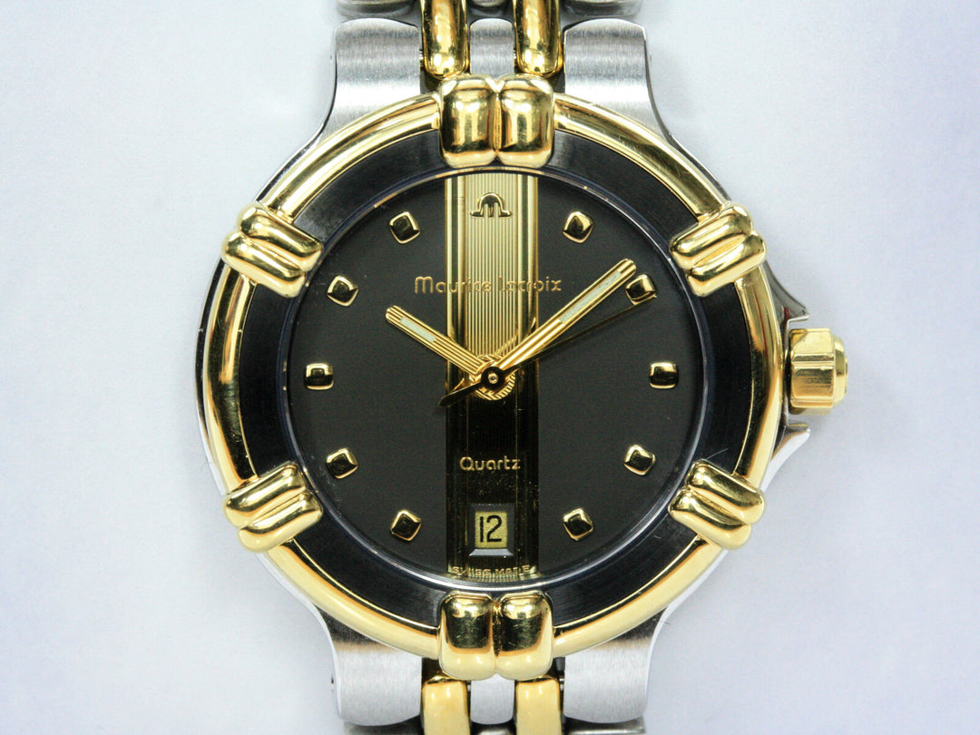 75326_Maurice_Lacroix_Calypso_Bicolor_Quartz_25mm_Serial_13XX_Black_Dial_1994_Papiere_1
