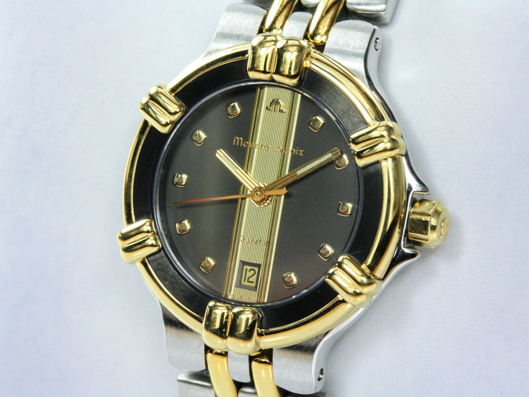 75326_Maurice_Lacroix_Calypso_Bicolor_Quartz_25mm_Serial_13XX_Black_Dial_1994_Papiere_2