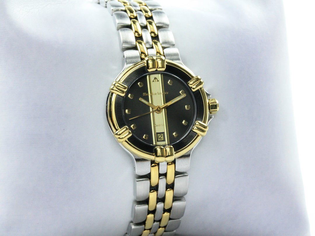 75326_Maurice_Lacroix_Calypso_Bicolor_Quartz_25mm_Serial_13XX_Black_Dial_1994_Papiere_6