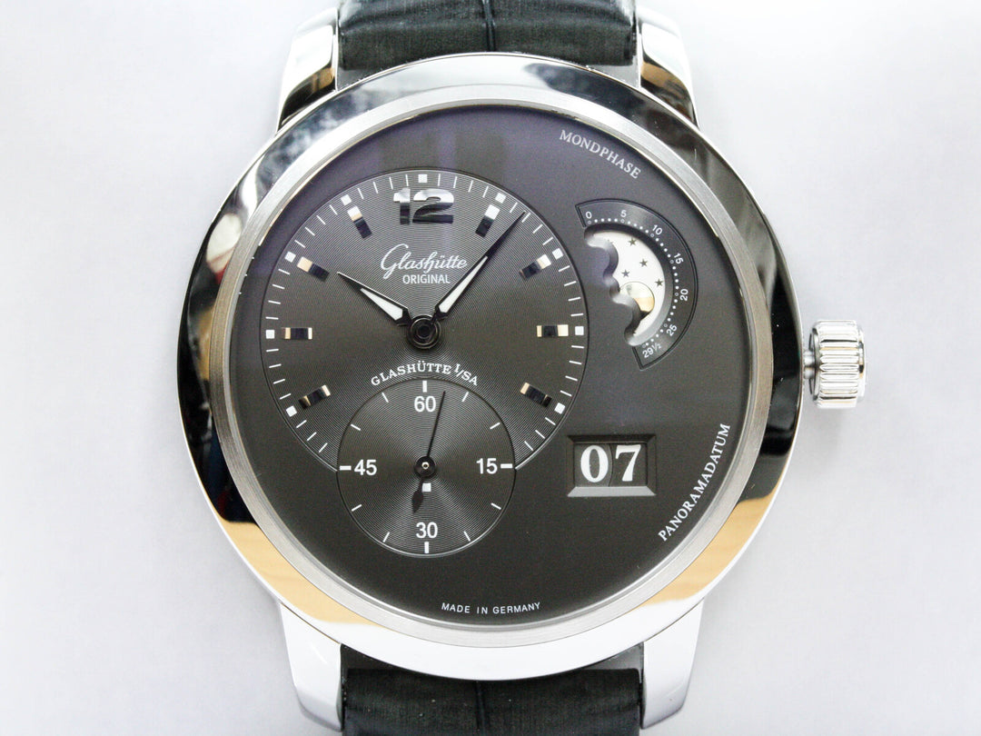 9002361205_Glashütte_Original_Panomatic_42mm_Stahl_Leder_Serial_008X_Fullset_1