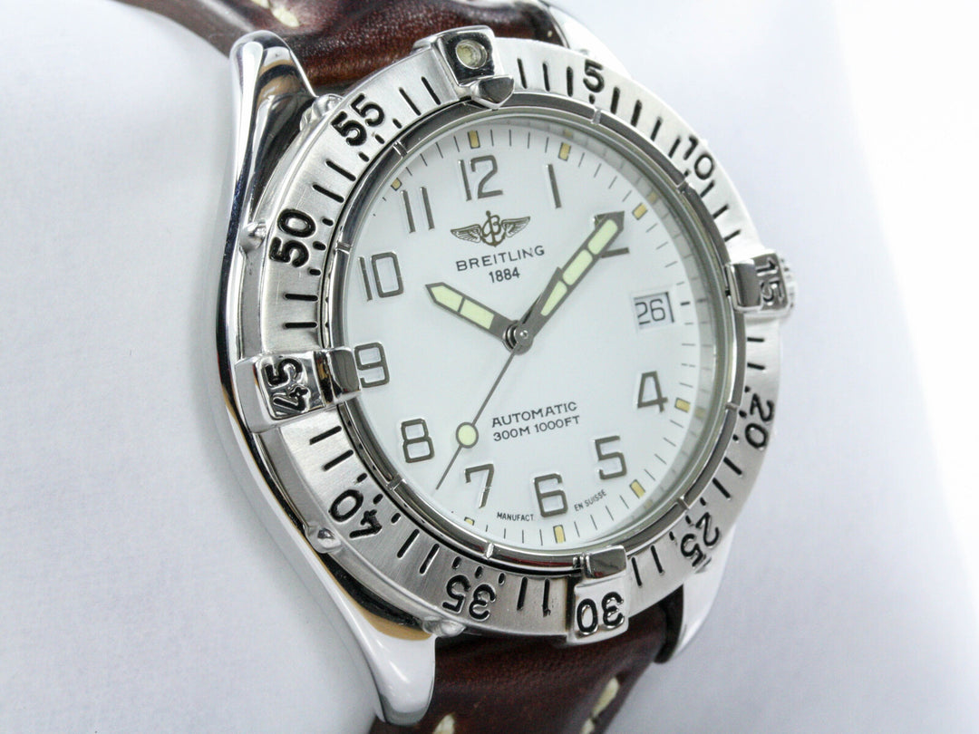 A17035_Breitling_Colt_Automatik_Stahl_Leder_White_Dial_Serial_44XX_3