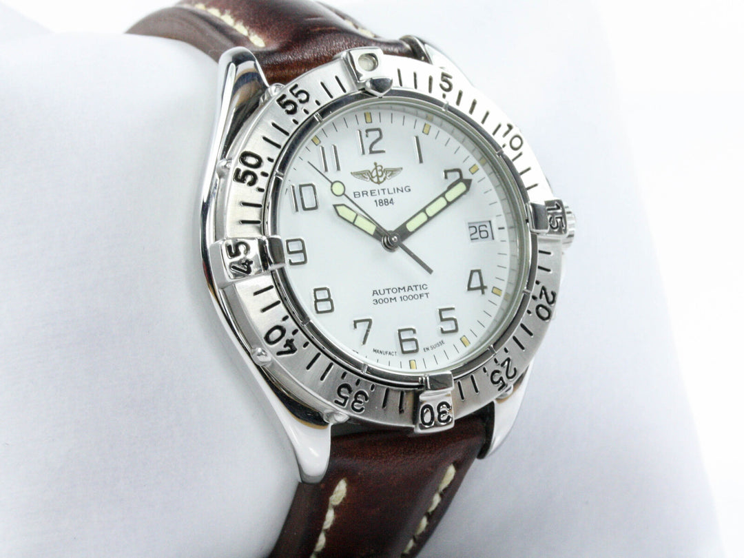 A17035_Breitling_Colt_Automatik_Stahl_Leder_White_Dial_Serial_44XX_6
