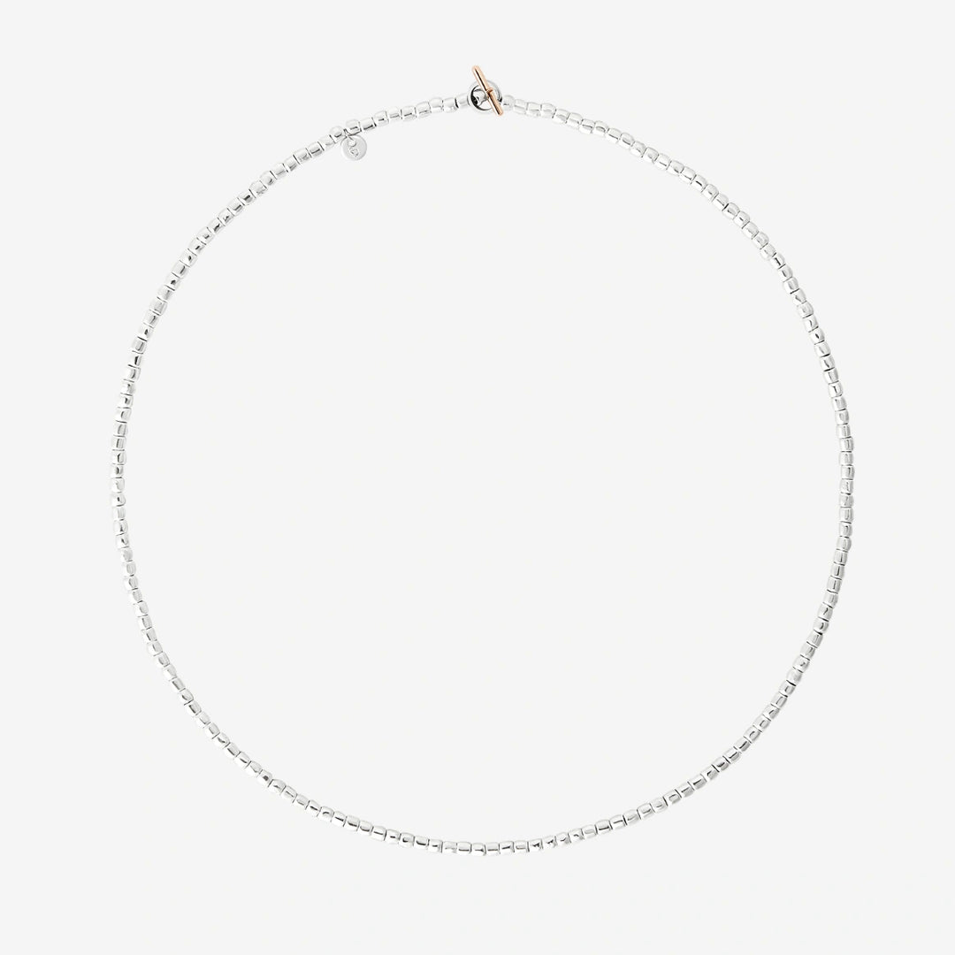 DCC0002_GRANX_GAGMX_010_Dodo_mini-granelli-necklace-9k-rose-gold-silver-steel