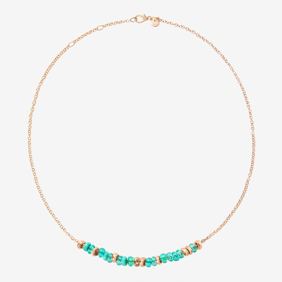 DCC2008_RONDE_VERAG_010_Dodo_rondelle-necklace-18k-rose-gold-plated-silver-rondelle-18k-rose-gold-plated-silver-recycled-plastic-green