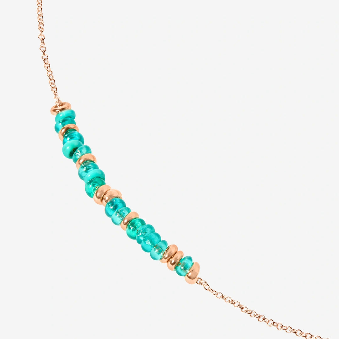 DCC2008_RONDE_VERAG_020_Dodo_rondelle-necklace-18k-rose-gold-plated-silver-rondelle-18k-rose-gold-plated-silver-recycled-plastic-green