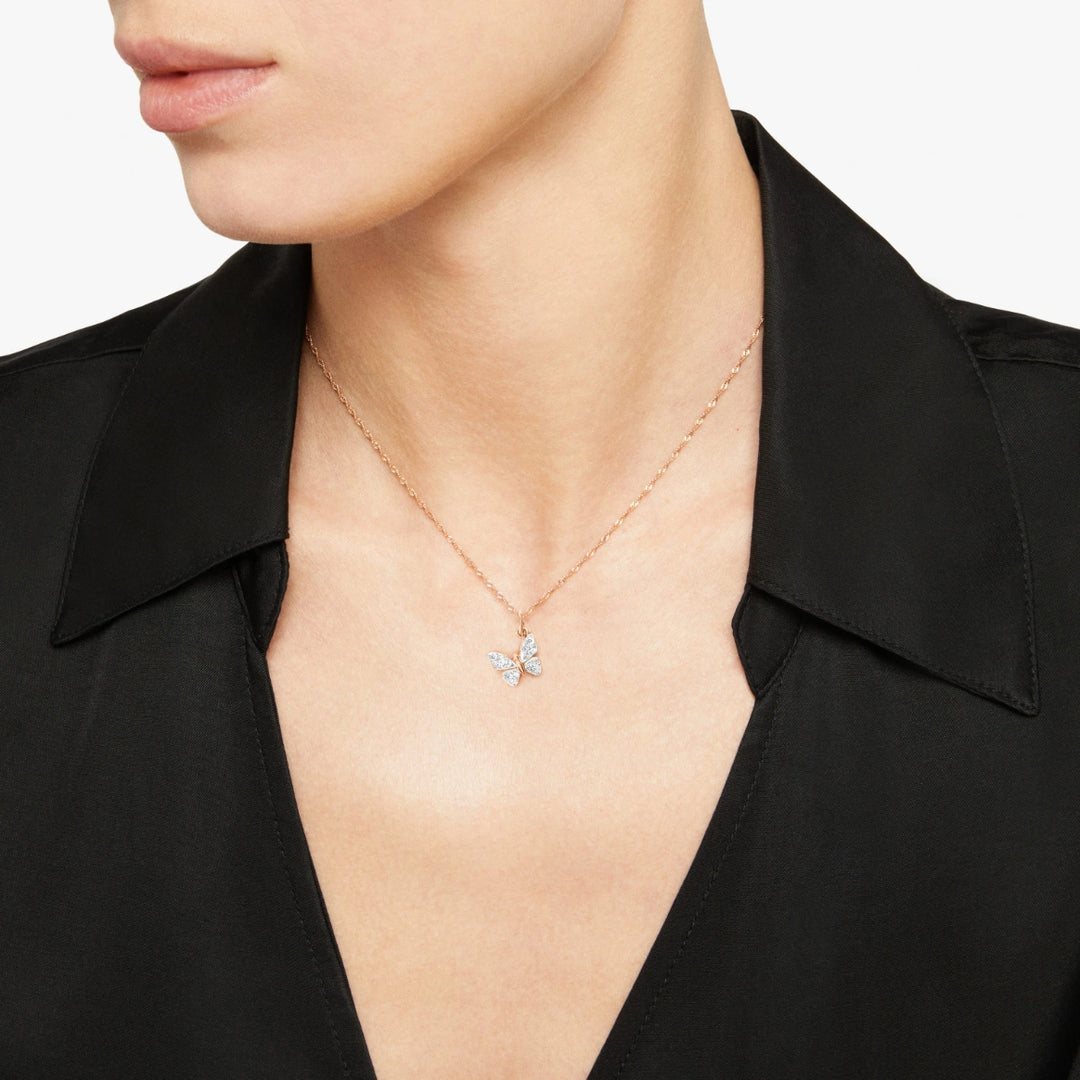 DMC2016_BFLYS_DB09R_100_Dodo_butterfly-charm-9k-rose-gold-17-white-diamonds-black-cord-included