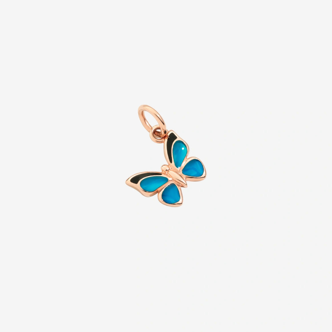 DMC2022_BFLYS_EBL9R_010_Dodo_butterfly-charm-9k-rose-gold-blue-enamel-black-cord-included