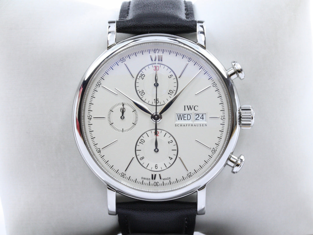 IW391007_IWC_Portofino_Chronograph_Leder_White_Dial_Silve_Hands_Fullset_2015_4-scaled