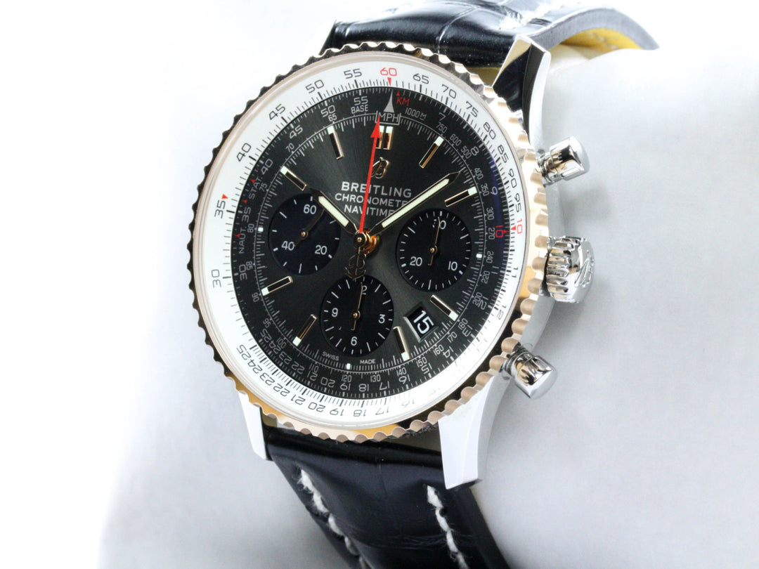 UB0121_Breitling_Navtimer_Stahl_Rosegold_Leder_Fullset_6-scaled