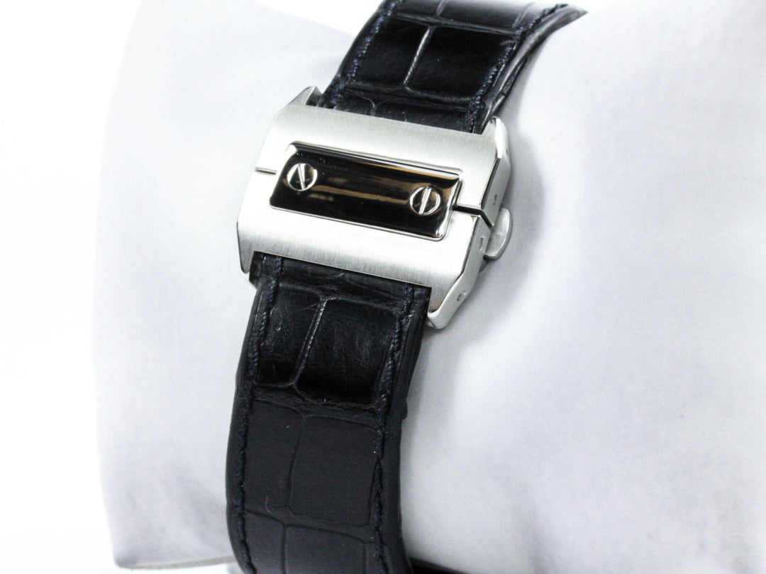 W20090X8_2740_Cartier_Santos_100_XL_41mm_Stahl_Leder_2006_FSet_German_7-scaled