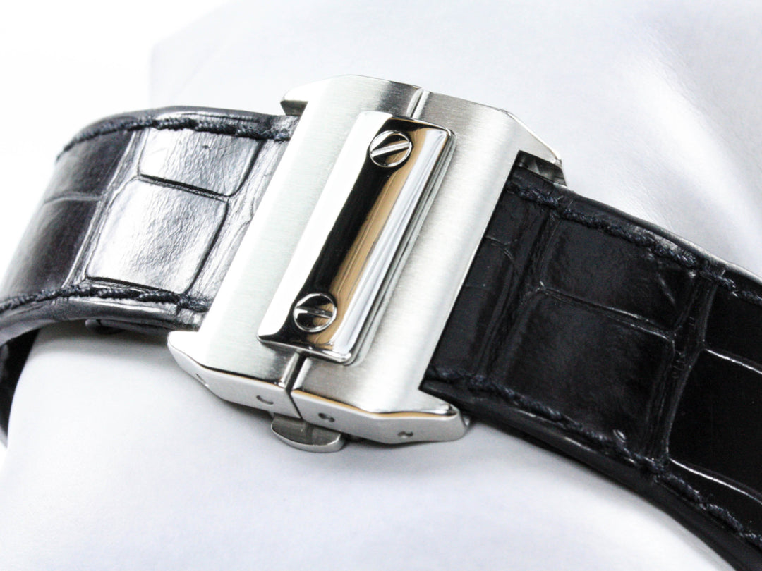 W20090X8_2740_Cartier_Santos_100_XL_41mm_Stahl_Leder_2006_FSet_German_8-scaled