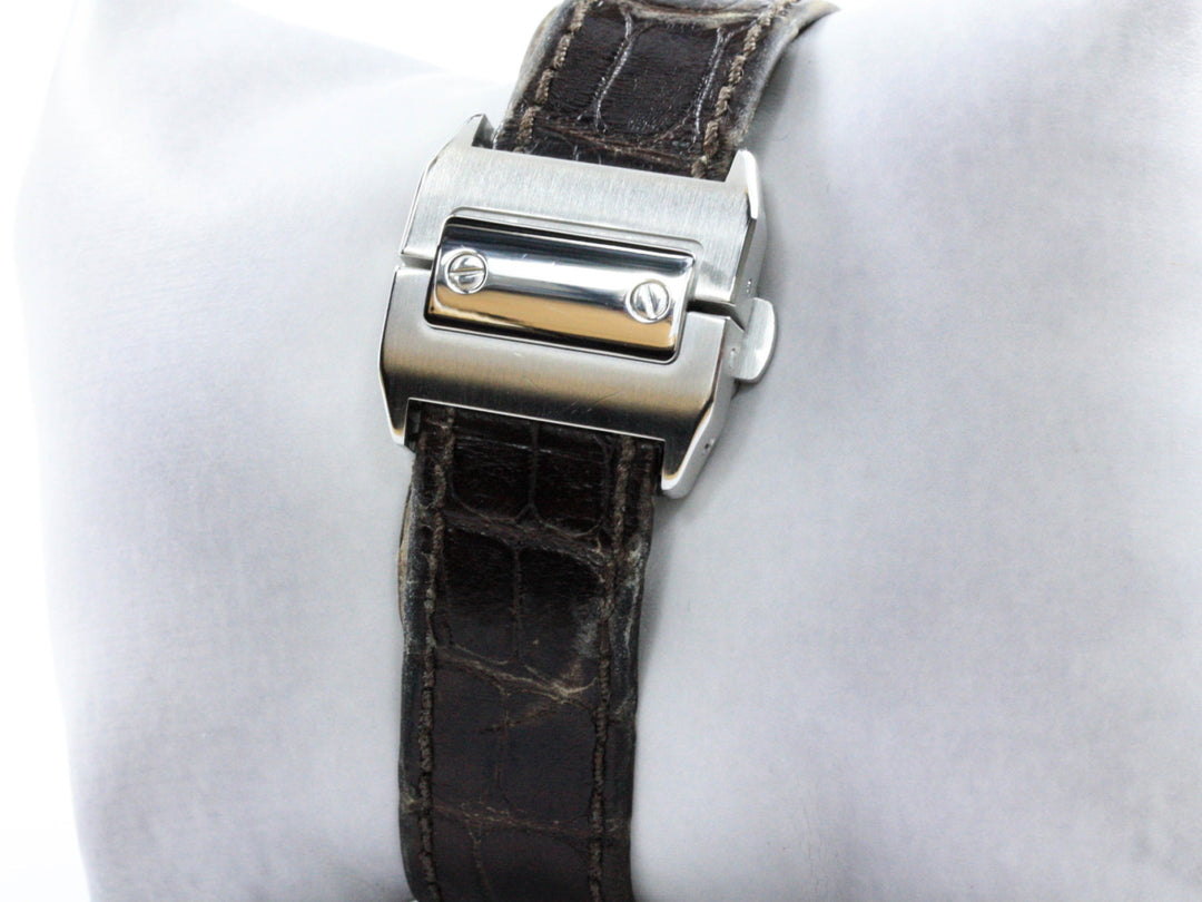 W20106X8_Cartier_Santos_100_Automatic_33mm_Stahl_Leder_FSet_2007_7-scaled