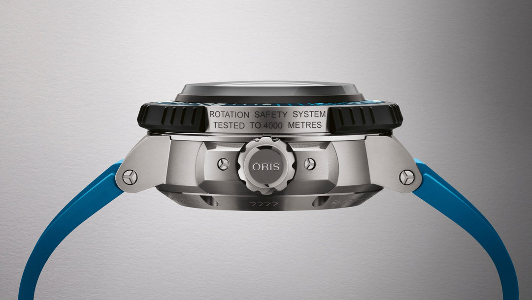 Oris Aquis Pro 4000m 49,5mm 01 400 7777 7155 – Detailansicht