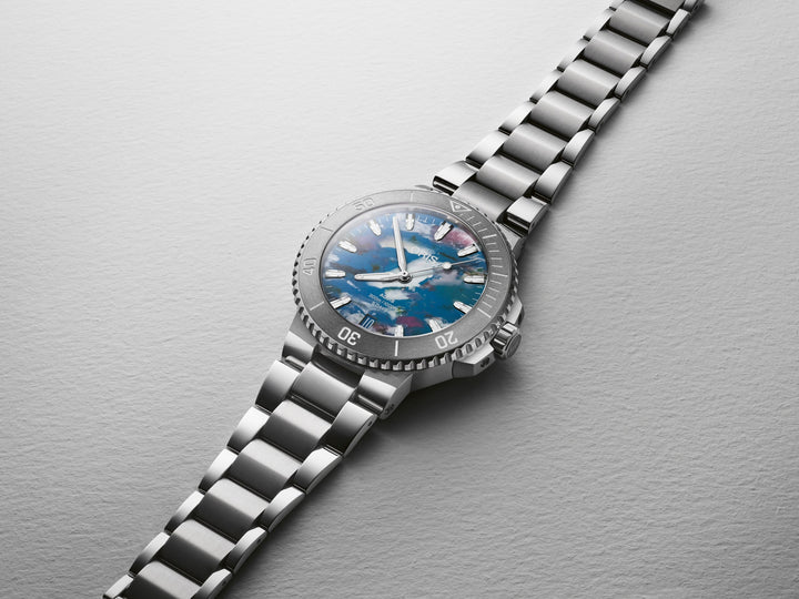 Oris Aquis Date Upcycle Calibre 400 43,5mm 01 400 7790 4150 – Detailansicht