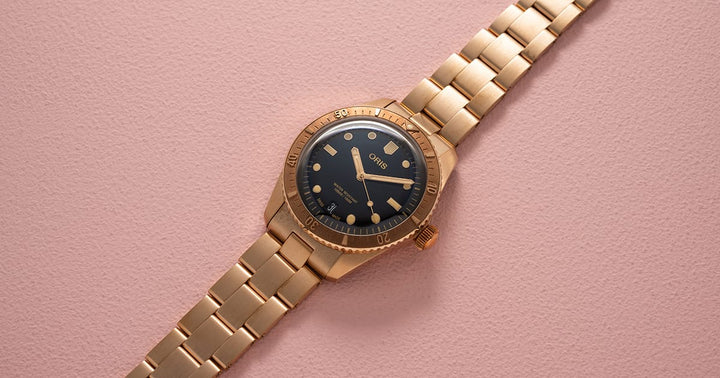 Oris Divers Sixty-Five Date 38mm 01 733 7771 3154 – Detailansicht