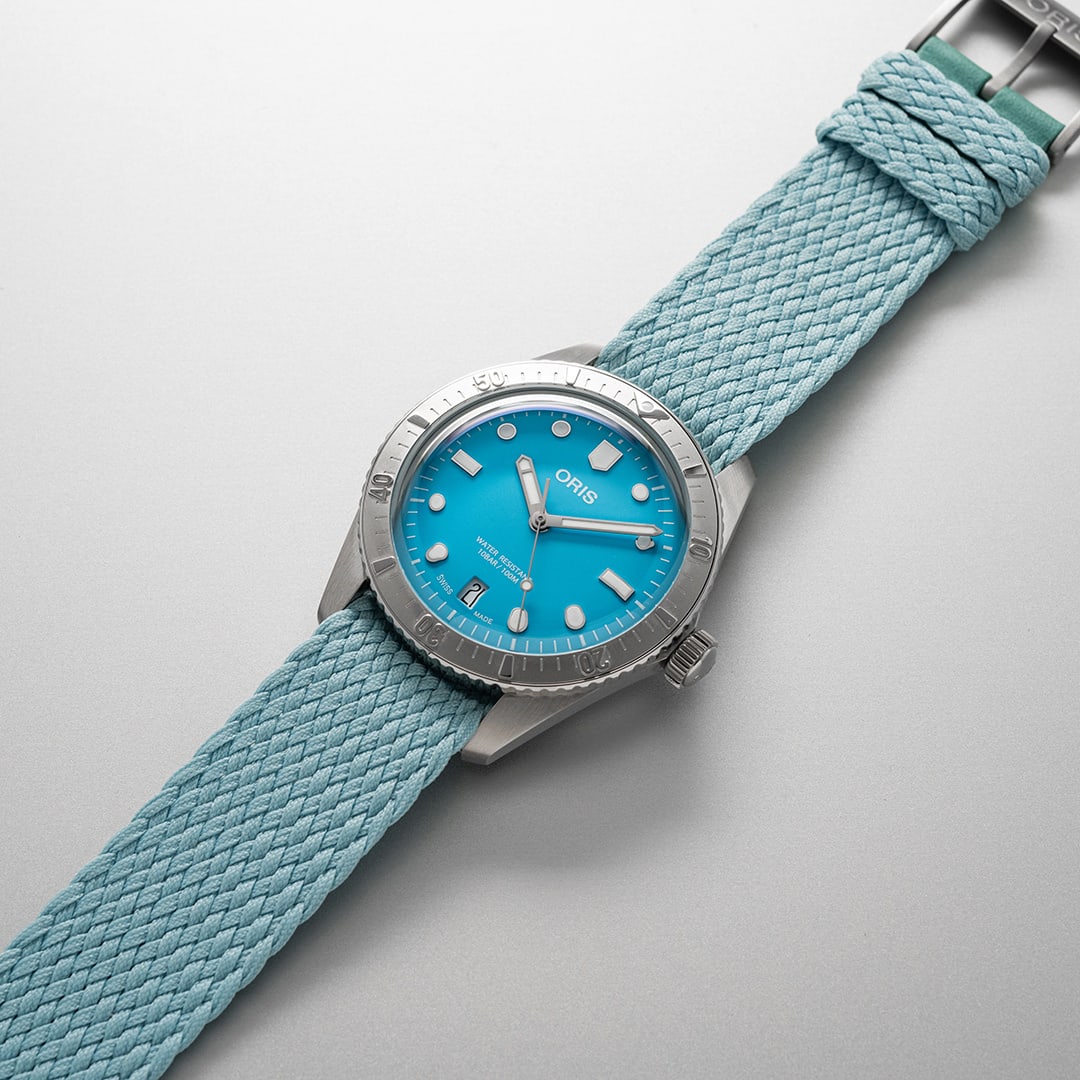 Oris Divers Sixty-Five Cotton Candy 38mm 01 733 7771 4055 – Detailansicht