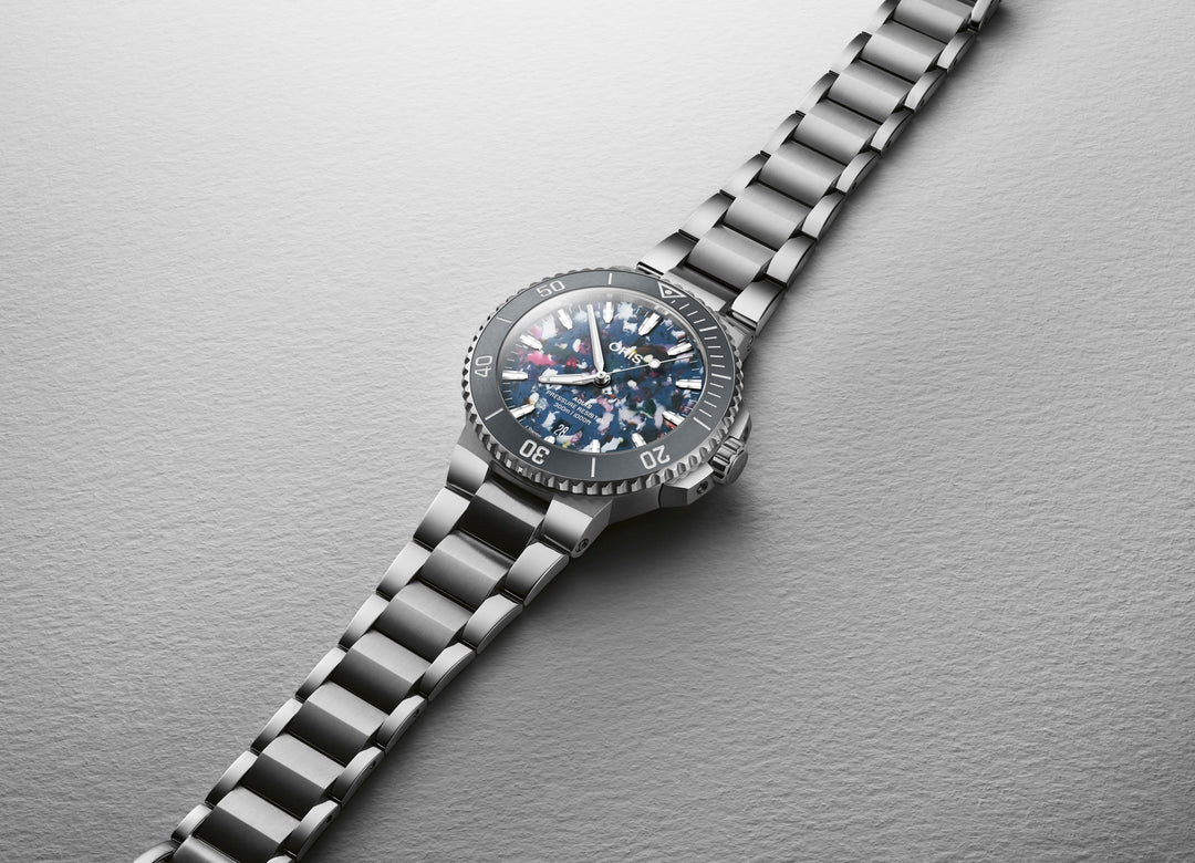 Oris Aquis Date Upcycle 41,5mm 01 733 7787 4150 – Detailansicht