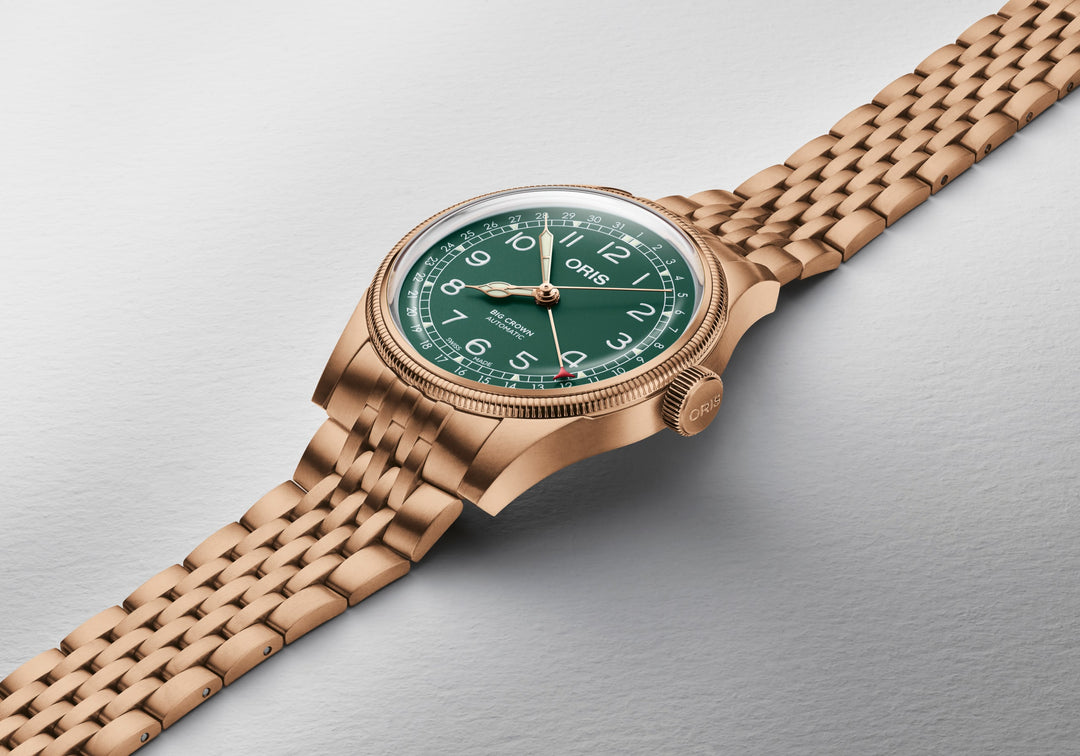 Oris Big Crown Bronze Pointer Date 40mm 01 754 7741 3167 – Detailansicht
