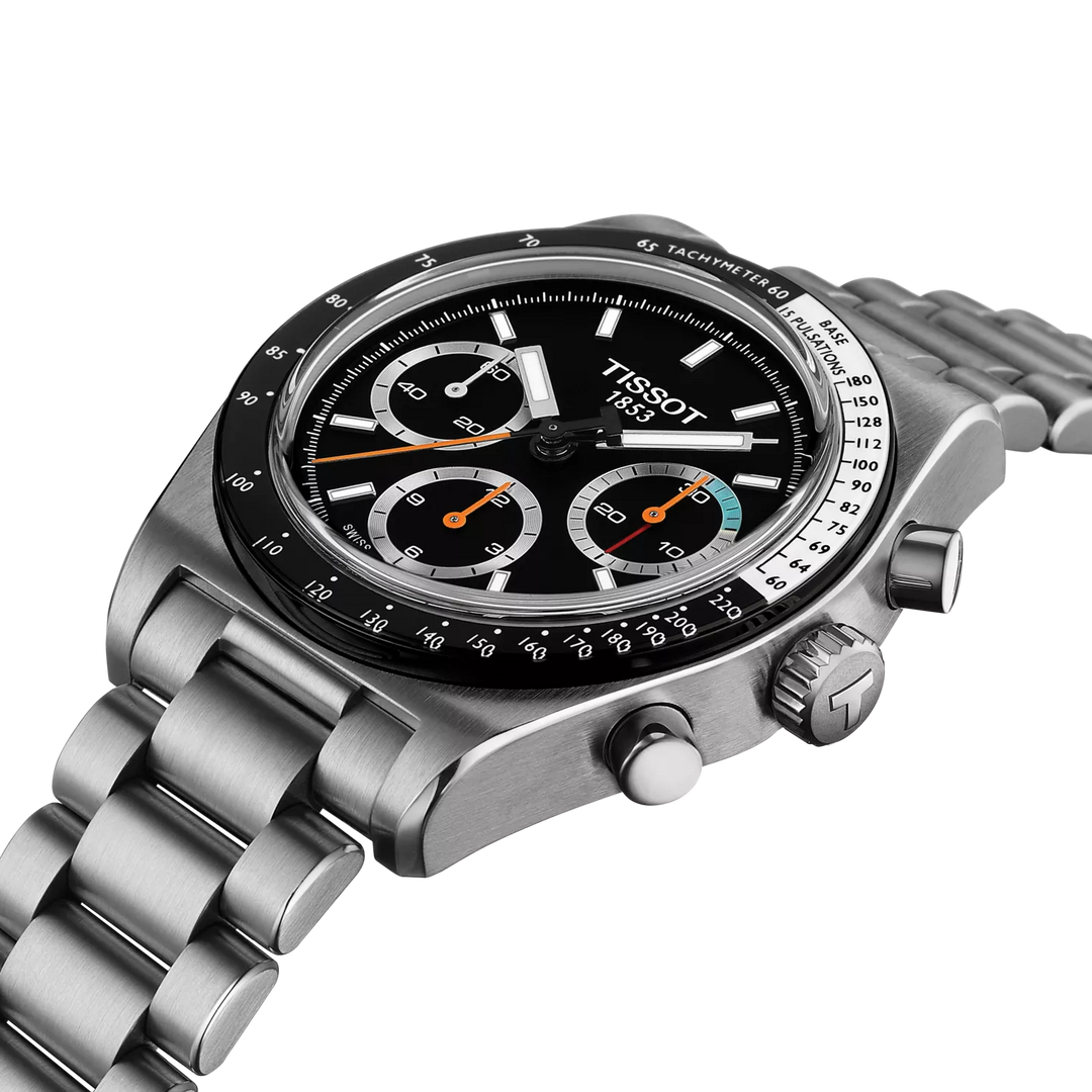 Tissot PR516 Chronograph 41mm T149.459.21.051.00 - Zifferblatt im Detail