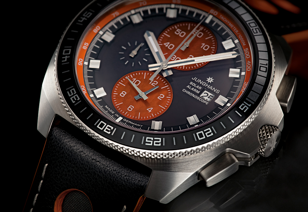 1972 Chronoscope Solar Leder
