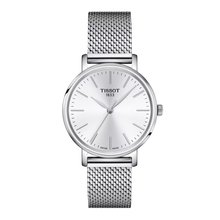 Tissot Everytime 34mm T143.210.11.011.00 - Zifferblatt Weiß, Armband Milanaise Stahl