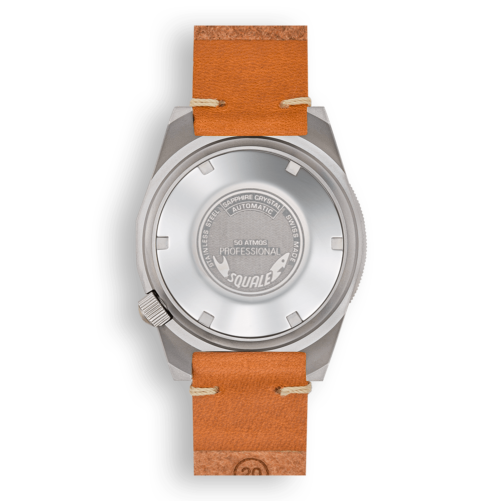 Squale 1521 Black Blasted Lederband 1521BKBL.PC – Ansicht 2