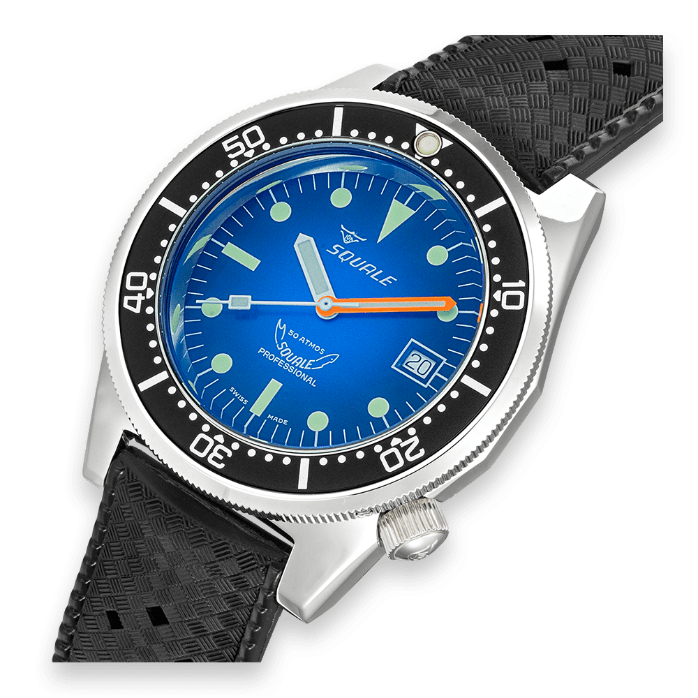Squale 1521 Blue Ray Kautschukband 1521PROFD.HT – Ansicht 4