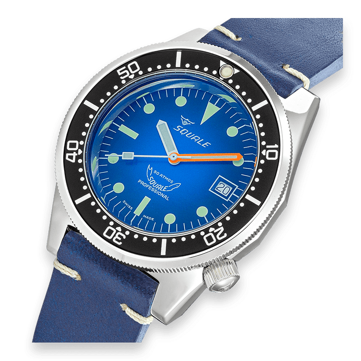 Squale 1521 Blue Ray Lederband 1521PROFD.PB – Ansicht 4