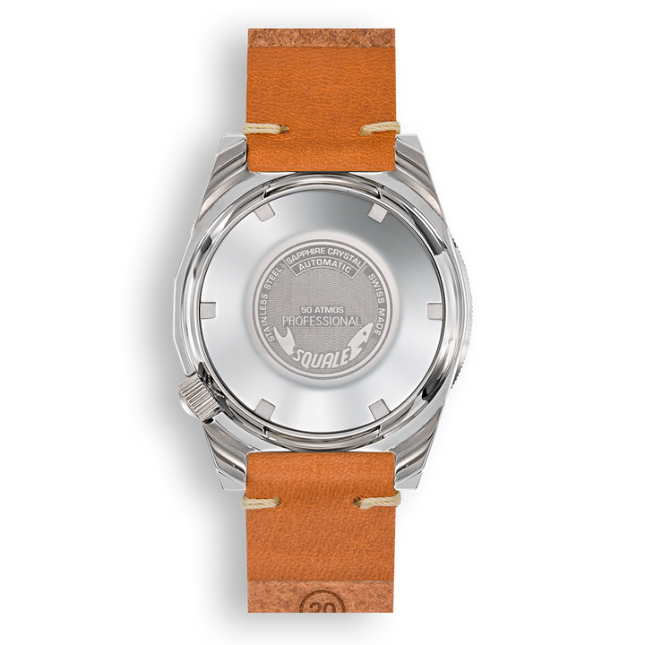 Squale 1521 Ocean 42mm Lederband 1521OCN.PC - Gehäuseboden
