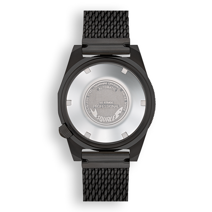 Squale 1521 DLC Milanaise-Armband 1521DLCBK.MEPVD20 – Ansicht 2