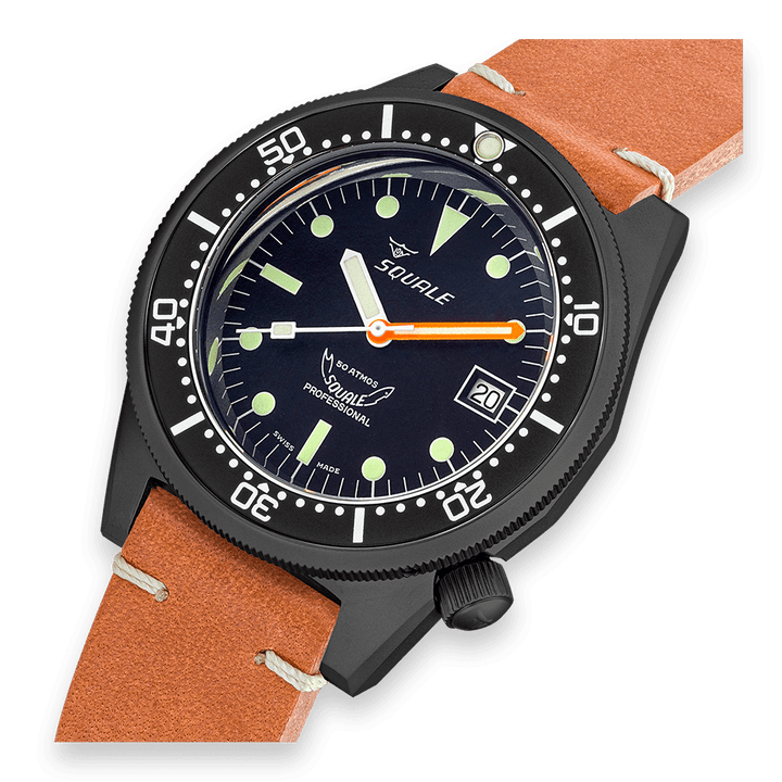 Squale 1521 DLC Lederband 1521DLCBK.PC – Ansicht 4