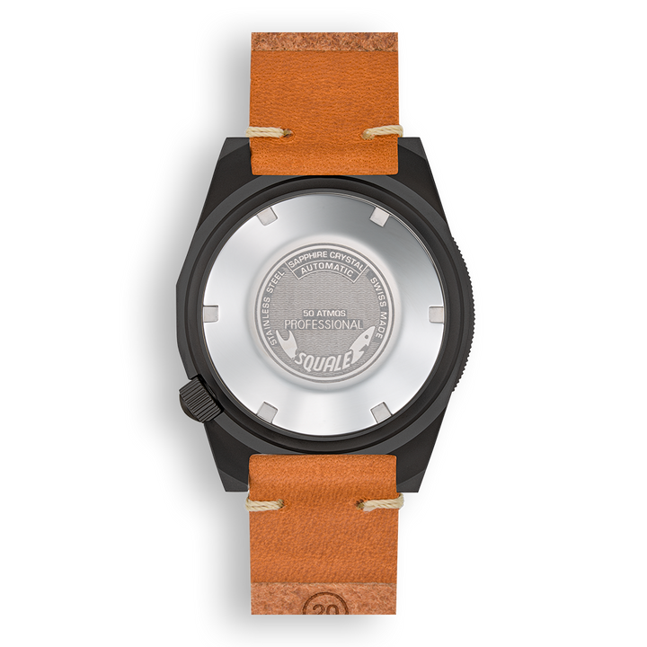 Squale 1521 DLC Lederband 1521DLCBK.PC – Ansicht 2
