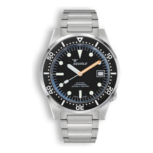 Squale 1521 Classic COSC – Chronometer-Taucheruhr Edelstahl 42 mm mit schwarzem Zifferblatt