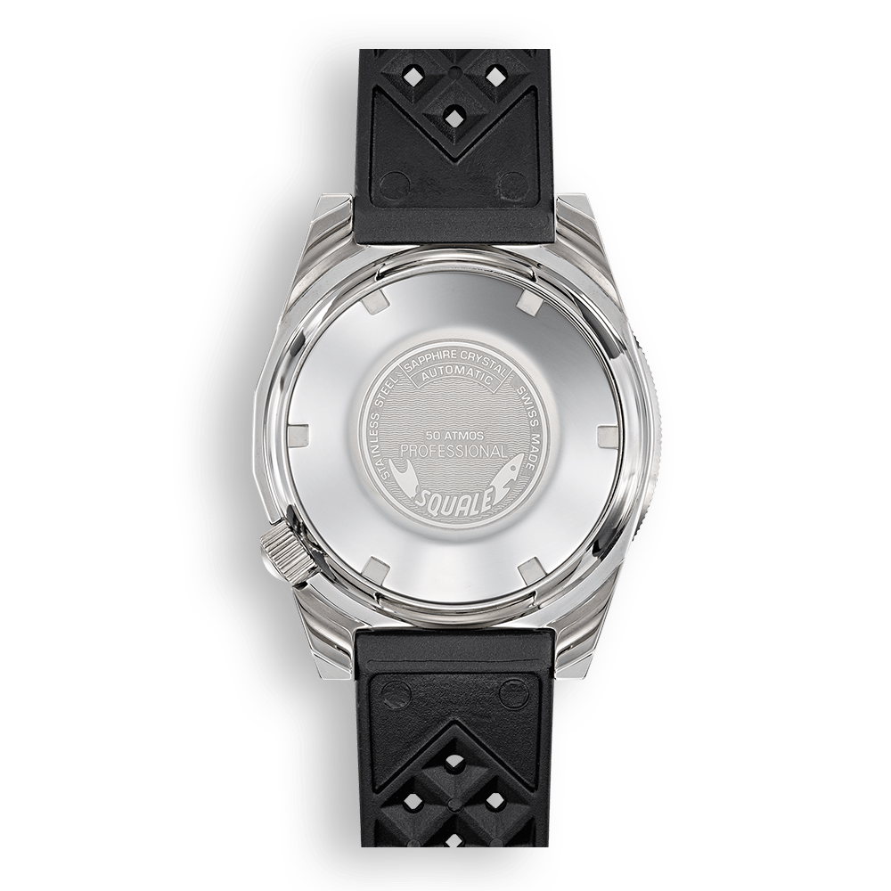Squale 1521 Full Luminous Militaire Kautschukband 1521FUMIWT.HT – Ansicht 2