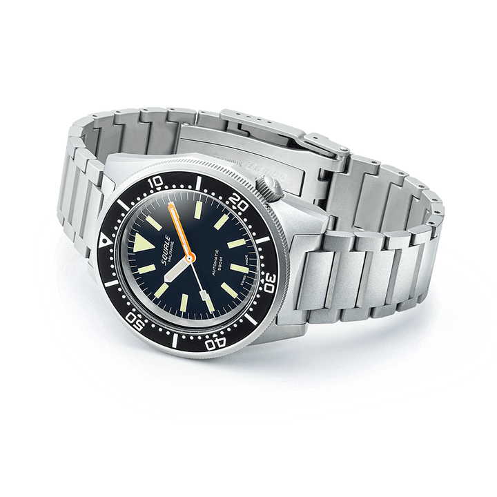 Squale 1521 Militaire Blasted Edelstahlband 1521MILBL.SQ20S – Seitenansicht
