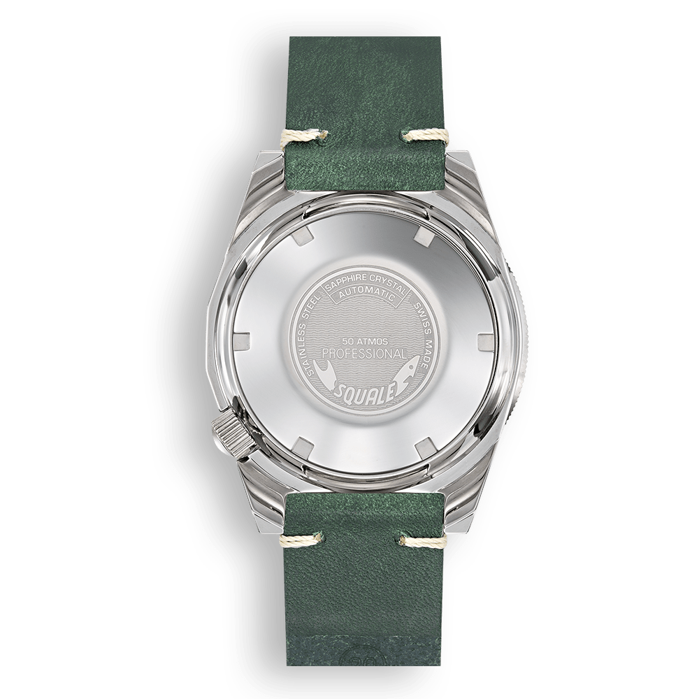 Squale 1521 Green Ray Lederband 1521PROFGR.PVE – Ansicht 2