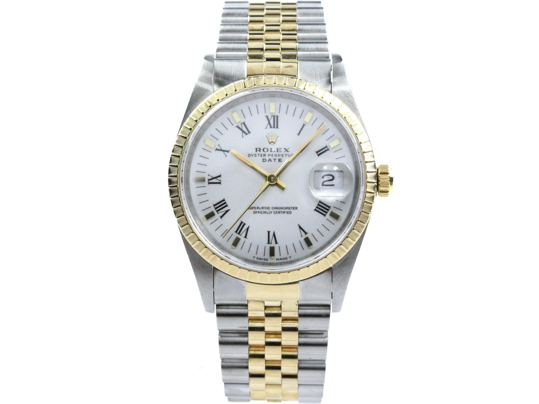 Rolex Oyster Perpetual Date Jubilee Referenz 15223