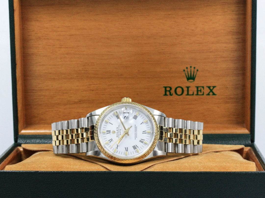 Rolex Oyster Perpetual Date Jubilee Referenz 15223