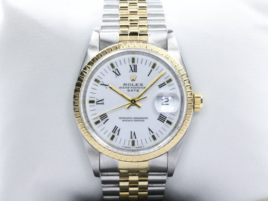 Rolex Oyster Perpetual Date Jubilee Referenz 15223