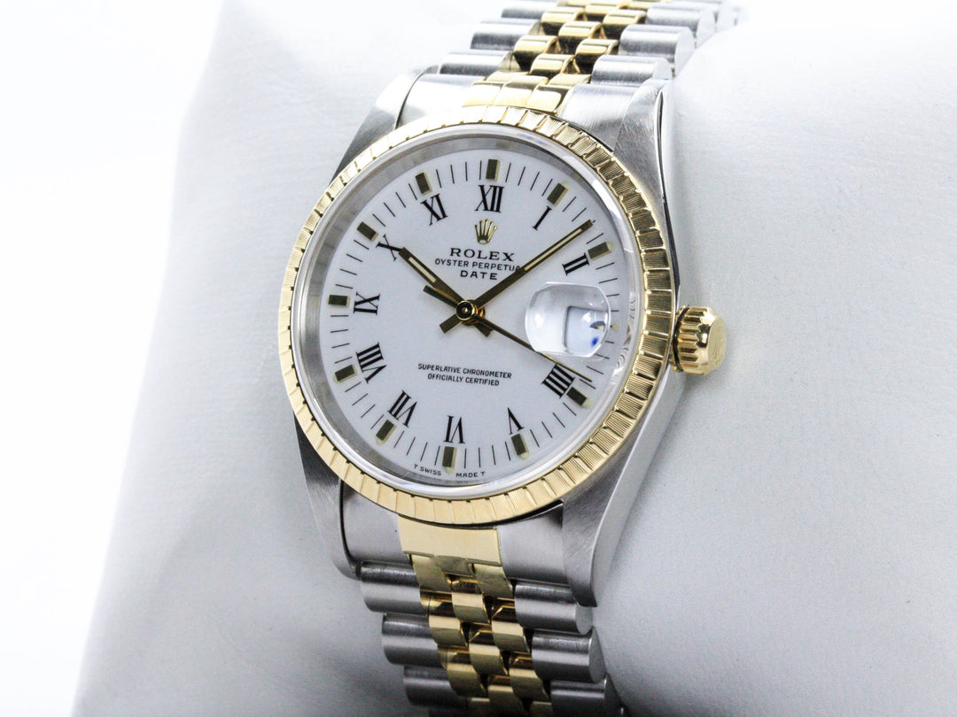 Rolex Oyster Perpetual Date Jubilee Referenz 15223