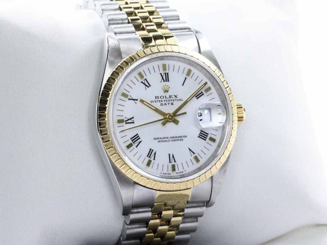 Rolex Oyster Perpetual Date Jubilee Referenz 15223