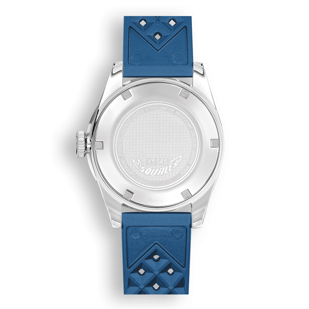 Squale 1545 Steel Blue Kautschukband 1545SSBLC.HTB – Ansicht 2