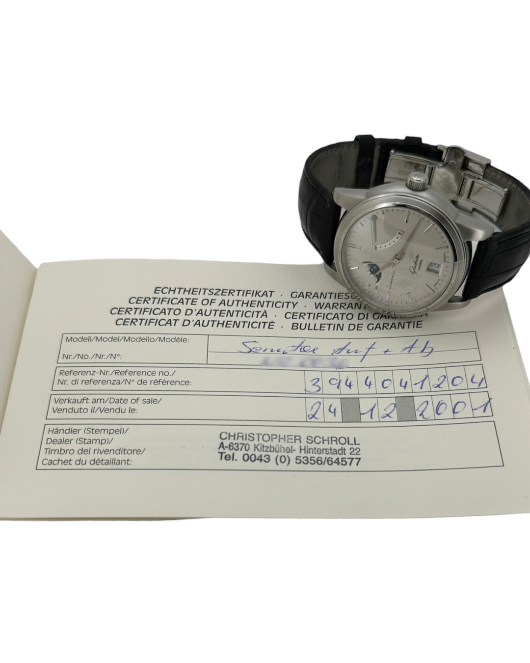 Glashütte Senator Referenz 39-44-04-12-04