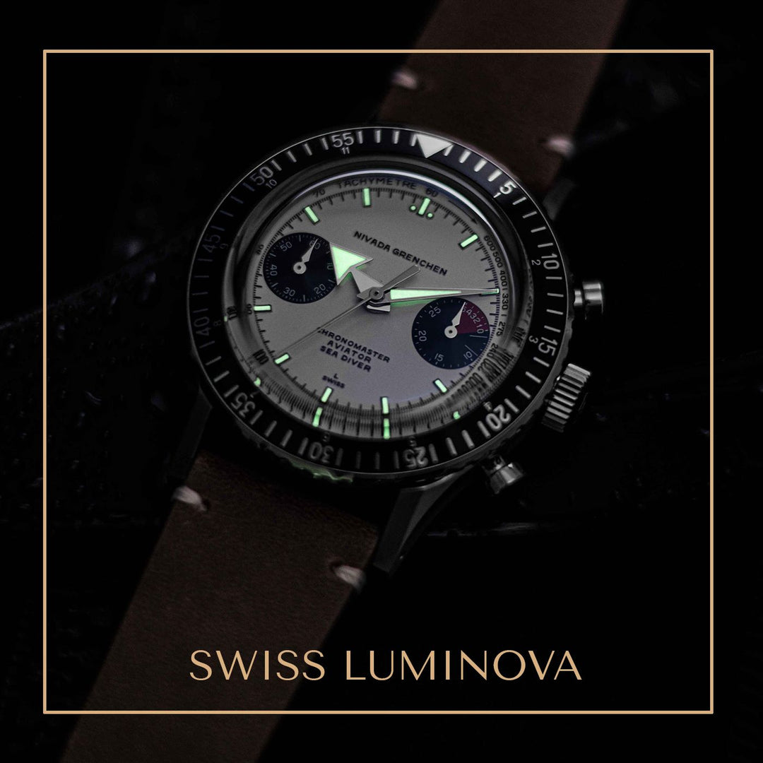 Nivada Grenchen Chronomaster Panda Inter.Bezel Manual 86010M – Ansicht 2