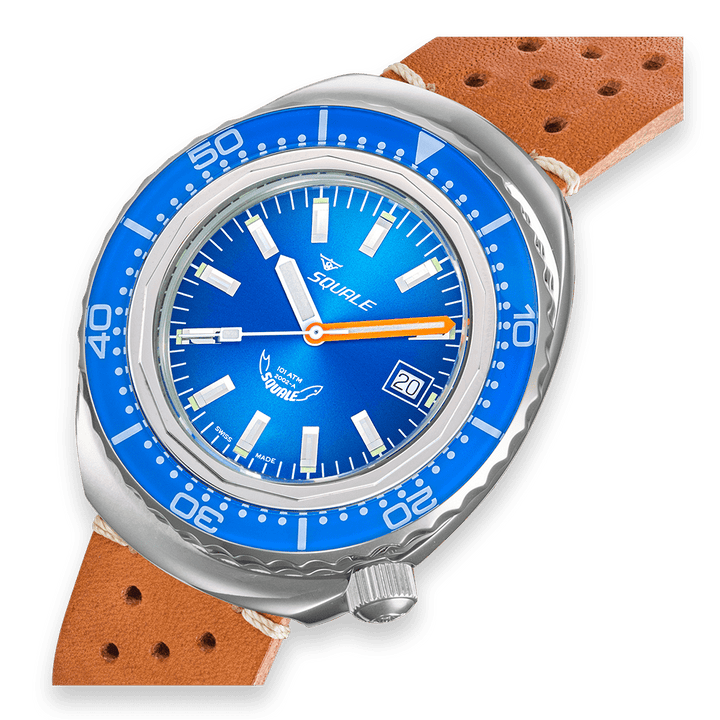 Squale 2002 Blue Lederband 2002.SS.BL.BL.PTC – Ansicht 4