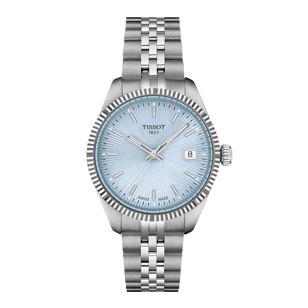Tissot Ballade 34mm T156.210.11.351.00 - Zifferblatt Eisblau, Armband Stahl