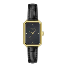 Tissot SRV 30mm T160.110.36.126.00 - Zifferblatt Schwarzes Perlmutt, Armband Leder (Lackleder)