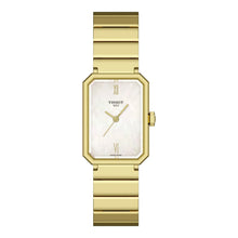 Tissot SRV 30mm T160.110.33.113.00 - Zifferblatt Weißes Perlmutt, Armband Stahl mit PVD-Beschichtung